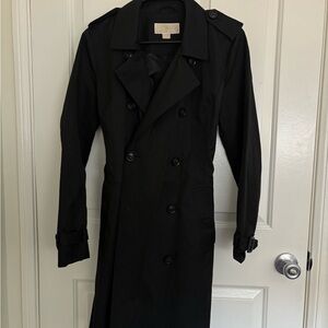 Michael Kors Black Trench Coat